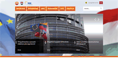 Desktop Screenshot of fidesz-eu.hu